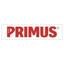 PRIMUS プリムス プリムスステッカーL レッド
