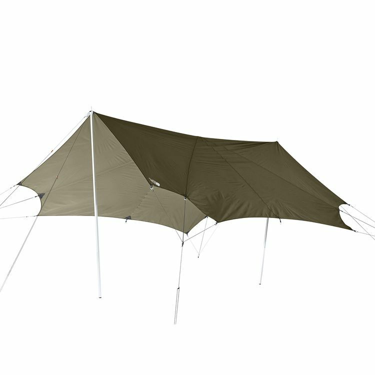 ステッカープレゼント | THE NORTH FACE ザ・ノース・フェイス ネブラタープ 6 Nebula Tarp 6 タープ テント タープテント キャンプ キャンプ用品 アウトドア レジャー 軽量 大型 ひし形 調整 …