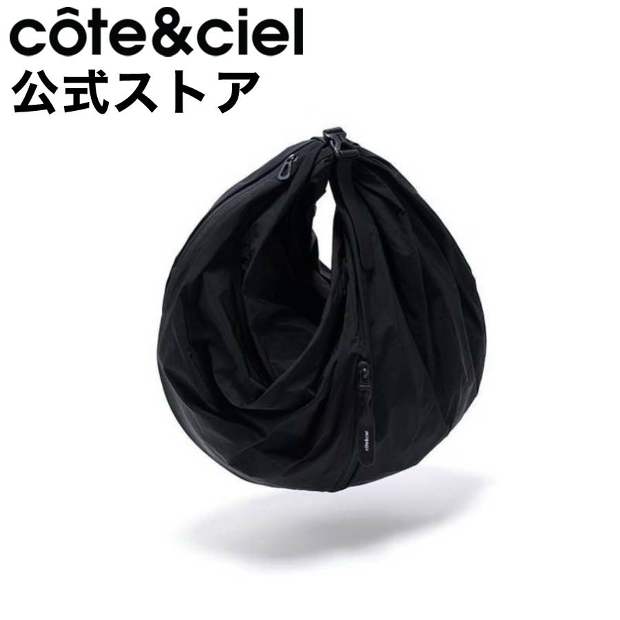 cote&ciel コートエシエル AOOS L SMOOTH BLACK バッグ トートバッグ ハンドバッグ 軽量 軽い カジュア..