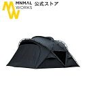 【公式】MINIMAL WORKS AGORA CHARCOAL アゴラ チャコール / シェルター キャンプ アウトドア テント / ドームテント アウトドア...