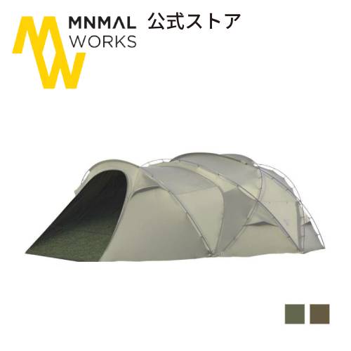 【公式】 ステッカープレゼント MINIMAL WORKS AGORA VESTIBULE DOOR MESH アゴラ / シェルター キャンプ アウトドア テント / OLIVE TAN