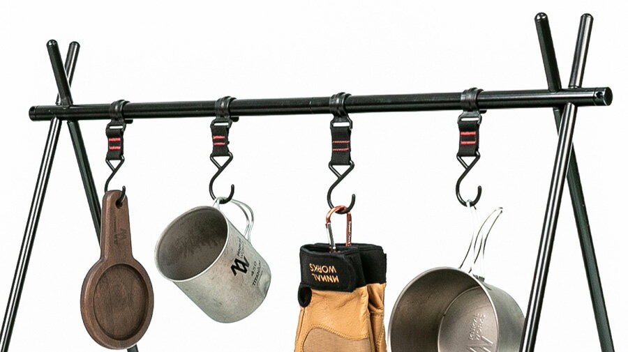 MINIMAL WORKS 公式通販 / MINIMAL WORKS (ミニマルワークス)インディアンハンガー Lサイズ INDIAN HANGER L 便利 軽量 キャンプ コンパクト 家庭用 アウトドア キャンプ通販格安セール情報 楽天 通販