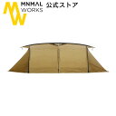 ミニマルワークス V HOUSE L TAN / シェルター テント タープ タン コヨーテ 簡単 機能性 アウトドア キャンプ