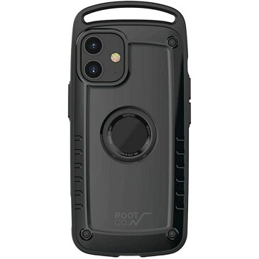 ROOT CO. ルート iPhone12 mini専用 GRAVITY Shock Resist Case Pro.BLACK ブラック iPhonecase アイフォーンケース スマホケース 耐衝撃 アウトドア ハードケース タフケース 12ミニ