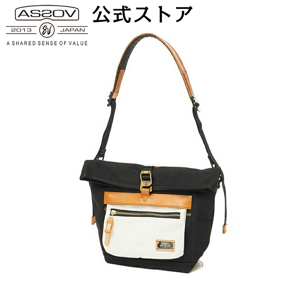 【公式】 ステッカープレゼント | AS2OV (アッソブ) ATTACHMENT ROLL SHOULDER / ショルダーバッグ カジュアルバッグ