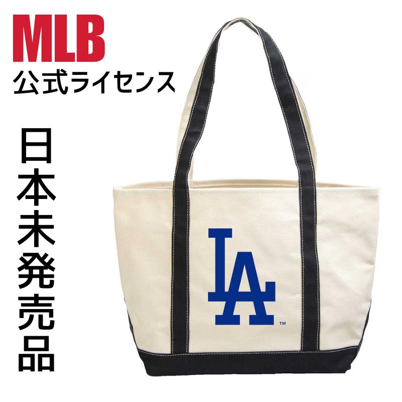 最後の1点［日本未発売］［MLB公式商品］［大谷翔平］［山本由伸］［ロサンゼルス・ドジャース Los Angeles Dodgers］Canvas Tote Bag キャンバス トートバッグ あす楽 送料無料
