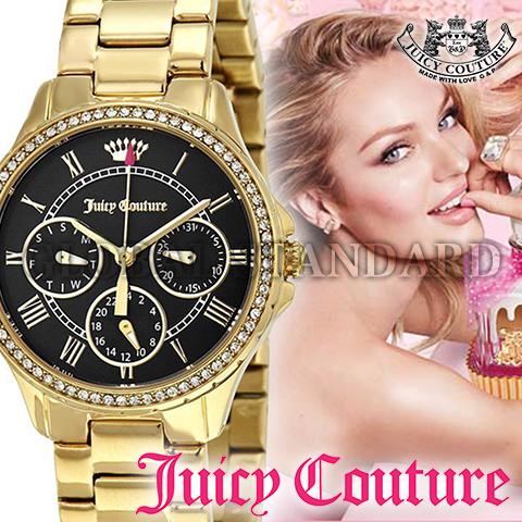 ジューシークチュール ジューシークチュール 時計 ジューシークチュール 腕時計 レディース Juicy Couture インポート 1901437 イエローゴールド 海外取寄せ 送料無料