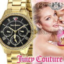 ジューシークチュール 時計 ジューシークチュール 腕時計 レディース Juicy Couture インポート 1901437 イエローゴールド 海外取寄せ 送料無料
