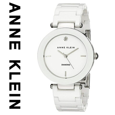 米国アンクライン正規品 アンクライン 時計 Anne Klein watch アンクライン 腕時計 レディース 1019WTWT Anne Klein インポート 誕生日 ギフト プレゼント 彼女 ホワイト セラミック 海外取寄…