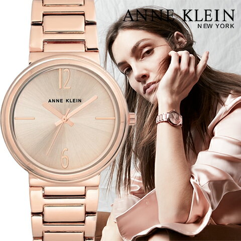 ［当日発送］［米国正規品］ アンクライン 時計 レディース アンクライン 腕時計 Anne Klein 時計 3168RGRG インポート ピンクゴールド あす楽 送料無料