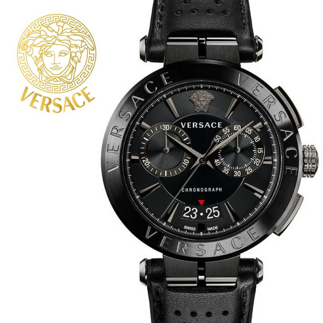 ヴェルサーチ 腕時計（メンズ） ［VERSACE］ヴェルサーチ メンズ 腕時計 Aion Mens 45mm 5ATM VE1D01420 海外取寄せ 送料無料 ［VERSACE UK正規品］