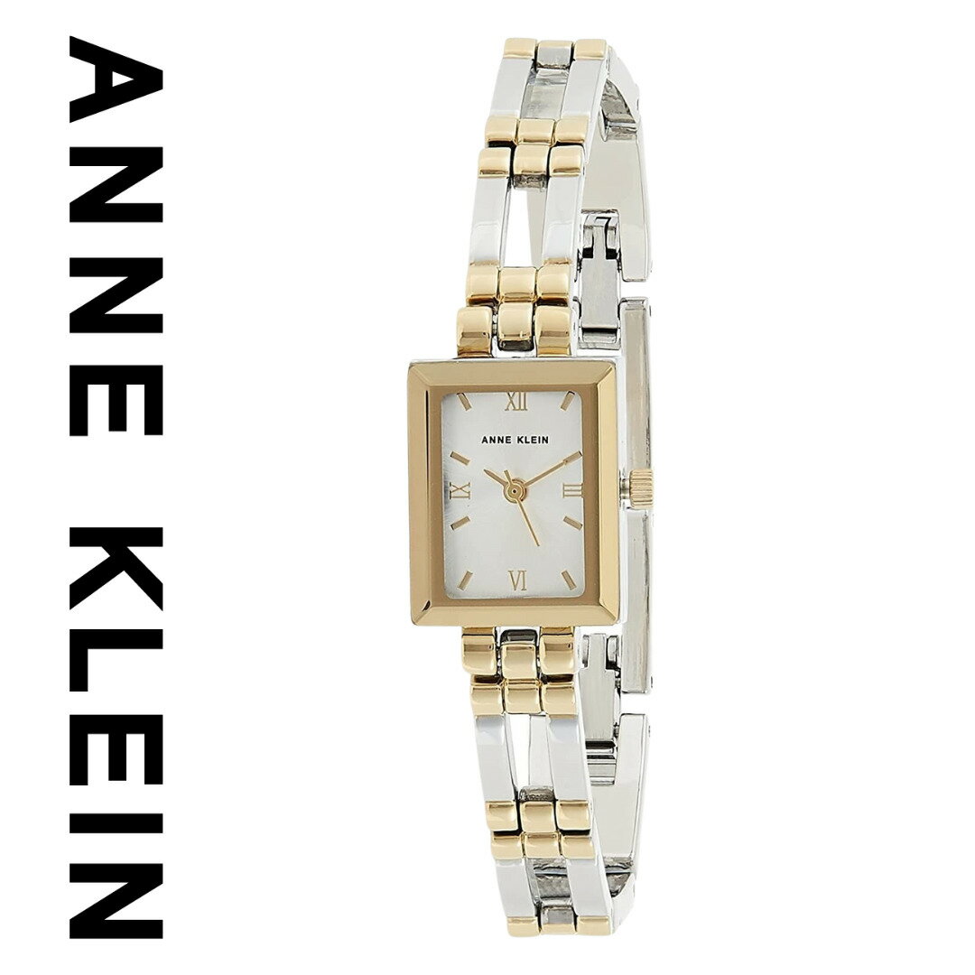 楽天Global Standard 楽天市場店［アンクライン米国正規品］［期間限定SALE開催中］［送料無料］Anne Klein アンクライン 時計 アンクライン 腕時計 レディース 2トーン ドレス ウォッチ 10/4899SVTT 海外取寄せ 送料無料