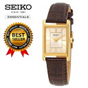 楽天Global Standard 楽天市場店［日本未発売］SEIKO ESSENTAILS セイコー エッセンシャルズ 腕時計 時計 ブランドレディース 逆輸入 SWR066 アナログ シルバー レザー 革ベルト 海外モデル ギフト プレゼント お取寄せ 送料無料