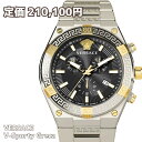 m艿 210,100~nmVERSACE FT[` FT[`FnFT[` v Y FT[` rv Y V-Sporty Greca Mens Watch 46mm 5ATM XCXCh 