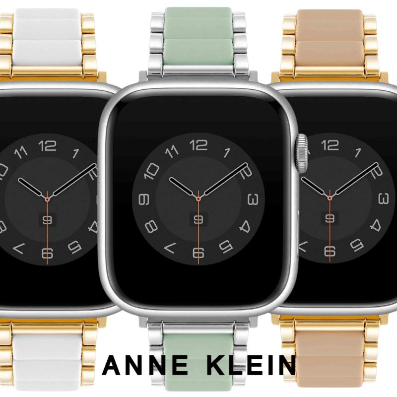 ［終了間近］［期間限定セール］［米国アンクライン正規品］［日本未発売］アンクライン レディース アップルウォッチ様 交換バンド Anne Klein インポート［Apple Watch アップルウォッチ］ 海外取寄せ 送料無料 ［終了間近］［期間限定セール］［米国アンクライン正規品］［日本未発売］［Apple Watch アップルウォッチ］ 世界40カ国で展開中のNY発ブランド［​ANNE KLEIN アンクライン］ ファン待望のApple Watch用交換バンドが販売開始しました!!種類は、全部で3種類。海外でもバカ売れ中ですので在庫がなくなる前に是非お早めに!! 商品ページの納期をご確認ください1 ご希望サイズ モデルをご選択ください。 ■38/40/41mm モデル ■42/44/45/ウルトラ1.2 49mm モデル ＜参考サイズ＞ シリコンのセンターリンクが詳細に施されたこの Apple Watch交換用バンドは、スタイリッシュで多用途です。 ■38/40/41mmモデル • Apple Watchデバイスを含むバンド周囲: 157mm-172mm (6.25"-6.75") • バンド幅: 20x16mm ■42/44/45/ウルトラ/ウルトラ2モデル • Apple Watch® デバイスを含むバンド周囲: 163mm-179mm (6.5"-7") • バンド幅: 20x16mm ［ブランド名］ ANNE KLEIN ［商品名］ Rubberized Link Bracelet Band for Apple Watch ［素材］ メタル シリコン ［免責事項］ 専用化粧箱の微細な擦れ凹み傷みにつきましては、予め免責とさせていただきます。 ご了承ください。 アップルウォッチは付属されません。 ［代引き決済不可］ こちらの商品のお支払いにつきましては［代引き決済］不可とさせていただきます。 万が一ご指定いただいた場合には、変更依頼をさせていただき、返答がない場合は 自動でキャンセルとさせていただきますので予めご了承ください。 ※販売金額は予告なく変更になる場合がございます。予めご了承ください。