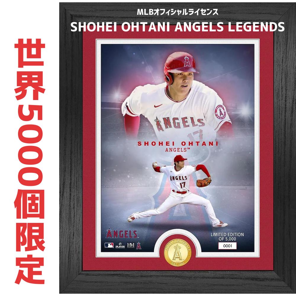 ［世界限定5000個］［MLB公式ライセンス品］［シリアルナンバー入り］［ロサンゼルス・エンゼルス］［Los Angeles Angels］大谷翔平 現ロサンゼルス・ドジャース LEGENDS 記念コイン フォトフ…