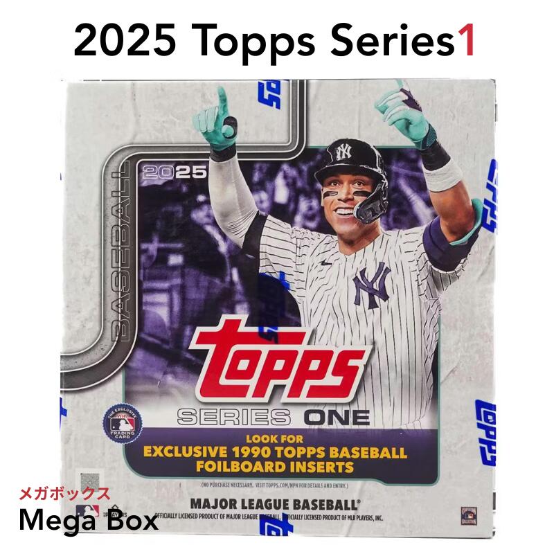 樂天商城 - ［メーカー完売品］2025 Topps Baseball Series 1 Mega Box 2025 トップス ベースボール シリーズ 1 メガボックス 新品未開封 送料無料