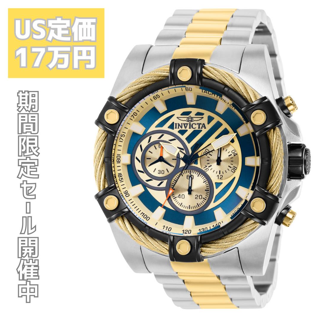 ［米定価 177 000円 1195ドル］［日本未上陸ブランド］［期間限定SALE開催中］INVICTA 時計 インヴィクタ 時計 メンズ インヴィクタ 腕時計 ボルト38957 Bolt 52mm 100m防水 日本製クォーツ 海…