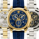 m{fnmVERSACE FT[` FT[`FnFT[` v Y FT[` rv Y Chrono Geo Mens Watch 43mm 5ATM XCXCh 