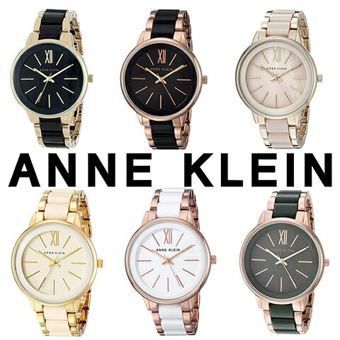 楽天Global Standard 楽天市場店新春特別SALE アンクライン 時計 アンクライン 腕時計 レディース Anne Klein 1412BKGB 1412BKRG 1412OLRG 1412BMGB 1412IVGB 1412WTRG インポート 誕生日 ギフト プレゼント 彼女 ゴールド ピンクゴールド ホワイト 海外取寄せ 送料無料