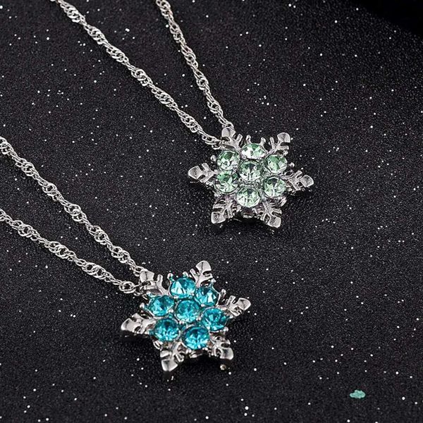 Amazon | Bellitia Jewelry スノーフレークペンダント ゆきの
