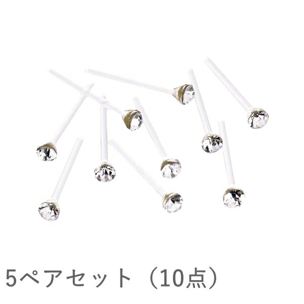 樹脂ピアス 10点セット シンプル スタッドピ...の紹介画像3