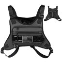 MORABLU ランニング チェストバッグ メンズ レディース 大容量 軽量 防水 揺れない 通勤 登山 旅行 サバイバルゲーム