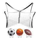 NOELAMOUR ボールスタンド ボール置き ボール収納 スタンド サッカー バスケ バレー 展示 ディスプレイ (透明)