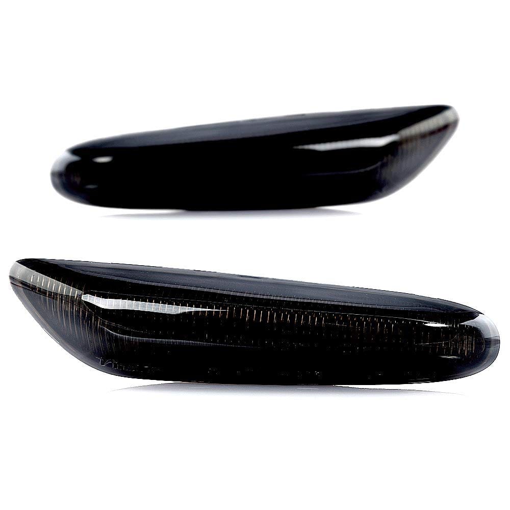 【本日限定！最大5%OFF対象】 hotimp? BMW 互換品 1シリーズ E81 E82 E87 E88 3シリーズ E46 E90 E91 E92 E93 5シリーズ E60 E61 X1 E84 X3 E83 スモークレンズ仕様 ファイバーLED 流れるウインカー シーケンシャル