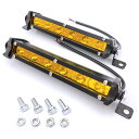 Meliore LED ライトバー ワークライト 18w 12V 24V 防水 作業灯 釣り アウトドア フォグ ランプ オフロード SUV 4WD バイク ランクル ジムニー 2個 セット