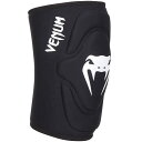 【本日限定!最大5%OFF対象】 VENUM ヴェヌム ジェル・ニーパッド コンタクト/Pro Knee Pad - Black (M/L)