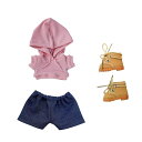 COZENTA 人形 ぬいぐるみ 服 ぬい服 パーカー ズボン 靴 セット かわいい