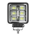 【本日最終日!最大5%OFF対象】 MAKUMINORS LED ワークライト 144w 12V 24V 作業灯 車幅灯 投光器 スポットライト フォグランプ ...