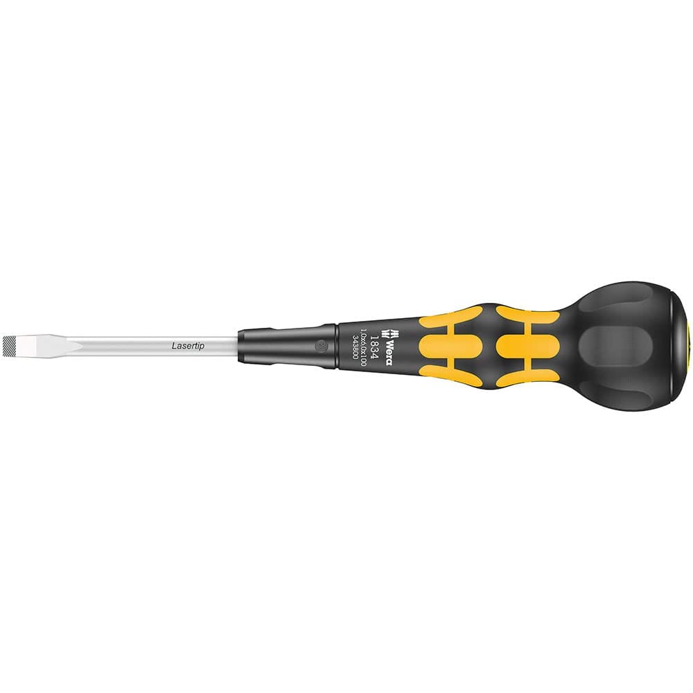 Wera 1834 1,0 x 6,0 x 100 mm / ܡ륰åץޥʥɥ饤С 05343800001