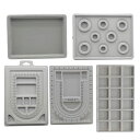 ideastore ビーズ作成キット デザインボード 手作りキット ハンドメイド トレイ 5点セット