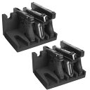 IMPACTオンライン ハンドガン モデルガン スタンド 4丁 ガンラック ディスプレイ ケース 軽量 EVA素材