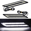 【お買い物マラソン限定!最大5%OFF対象】 車 自動車用 LED サイドマーカー マーカーランプ ホワイト発光 12V デイライト 汎用 左右セット