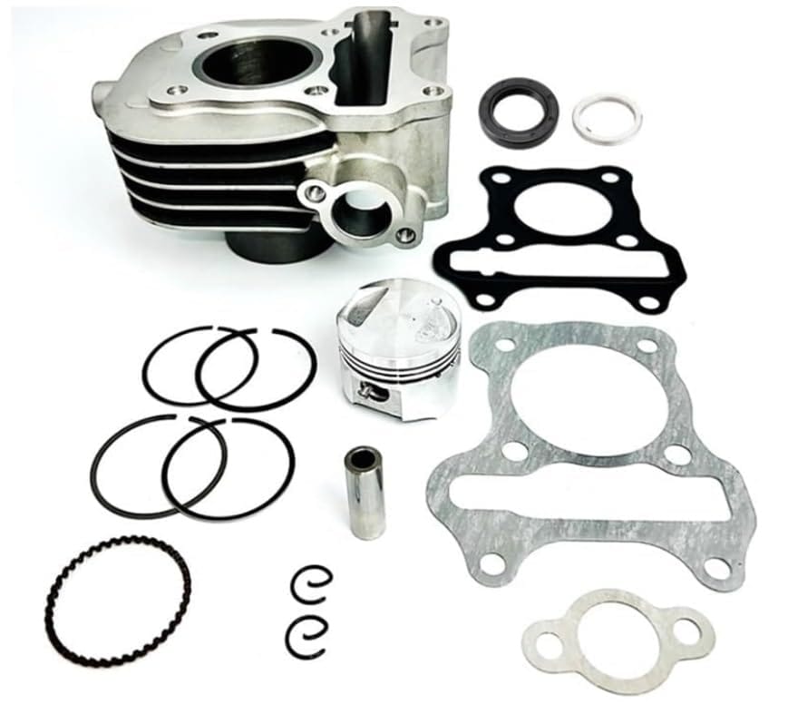 【本日限定！最大5%OFF対象】 スズキ 用 レッツ アドレス ピストン シリンダー SET キット エンジンリンダ— SUZUKI 用 バイク 純正 互換品 修理 社外品