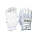 フランクリン FRANKLIN SHOK SORB X BASEBALL BATTING GLOVE 各色 (WHITE, USA MENS(M)) [並行輸入...
