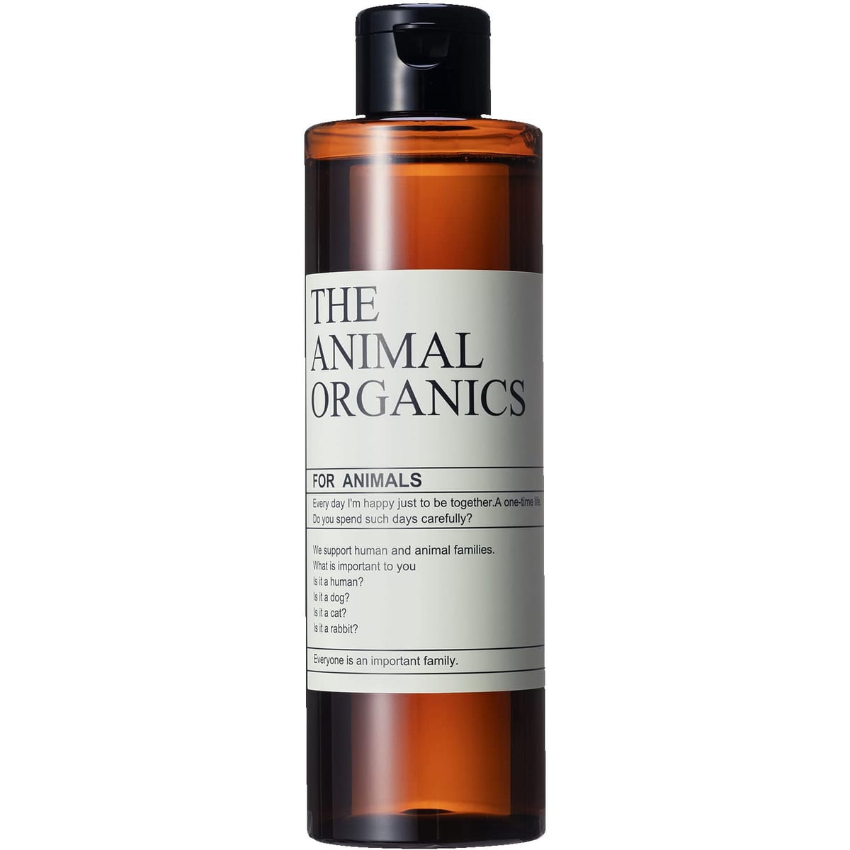 【お買い物マラソン限定!最大5%OFF対象】 THE ANIMAL ORGANICS 犬 シャンプー 無添加 オーガニック 犬用シャンプー 「 低刺激 なのにしっかり洗浄」「人間規格の植物由来成分98%」「 合成香料不使用」「泡切れよく 目にしみにくい」「 全 犬 種 用 」「 日本製 」250ml
