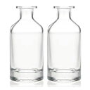 NOELAMOUR アロマガラスボトル リードディフューザー 容器 2個 200ml アロマ精油拡散ボトル クリスタルガラス