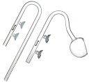 【本日限定!最大5%OFF対象】 Kasamy 水槽 用 クリア ガラスパイプ 熱帯魚 アクアリウム 水草 12/16 ホース用