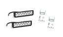 New self 【2個セット】LED作業灯 18W 12V/24V対応 防水 高輝度 6500K 広角照射 車用 ワークライト フォグランプ 投光器 トラック...