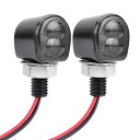 geneX バイクウインカー バイク ウインカー LED 極小ウインカー ナノウインカー バイク用ウインカー 超高輝度 2個