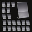 【本日限定!最大5%OFF対象】 TK.Felly アクリルスタンド アクリル製 ポップスタンド カードスタンド 名刺サイズ プライスカード popスタンド 2...