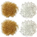 (エスネット) 二つ穴 クリスタル ビーズ シャンデリア 八角 14mm 手芸 ビジュー パーツ リング 付 のれん サンキャッチャー セット SN-256-C...