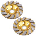 Morisho ダイヤモンド カップ ホイール サンダー ディスク グラインダー 刃 工具 コンクリート 砥石 研磨 アタッチメント 100mm
