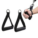 geneX エクササイズハンドル ケーブルマシンアタッチメント フィットネスハンドル ケーブルアタッチメント トレーニング フィットネス ケーブルマシン チューブトレーニング トレーニング 2個セット