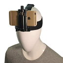 UTST 撮影用 ベルト 固定 キット ビデオ ムービー 動画 撮影 スマホ ヘッド ストラップ ハンズフリー アウトドア ハイキング サイクリング などに
