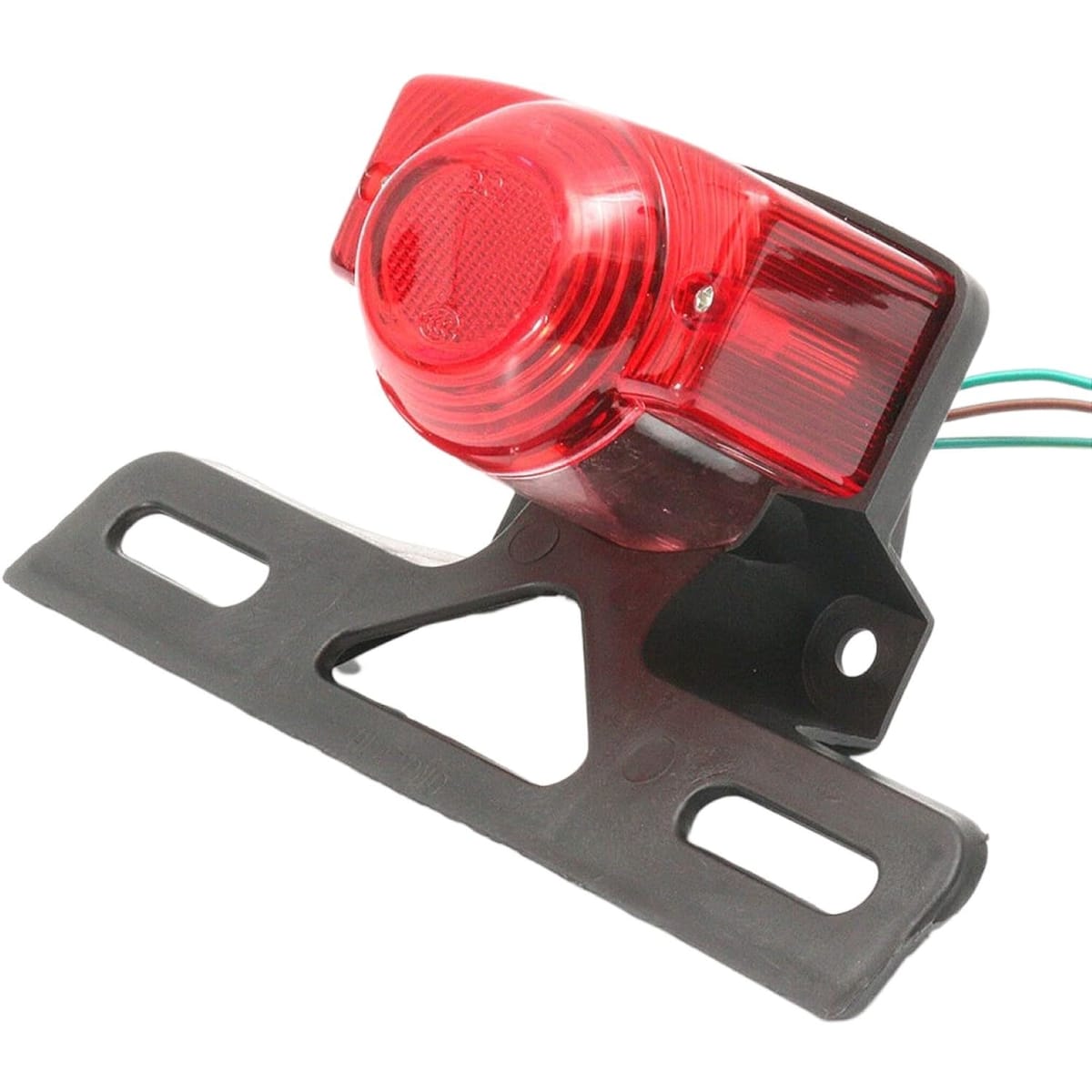 FJmark バイク テール ランプ 汎用 モンキー ゴリラ エイプ ジョーカー ズーマー ape バルブ付き 12V ソロ 旧車 ドレスアップ カスタム